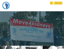 Tablet Screenshot of kidneyafrica.com